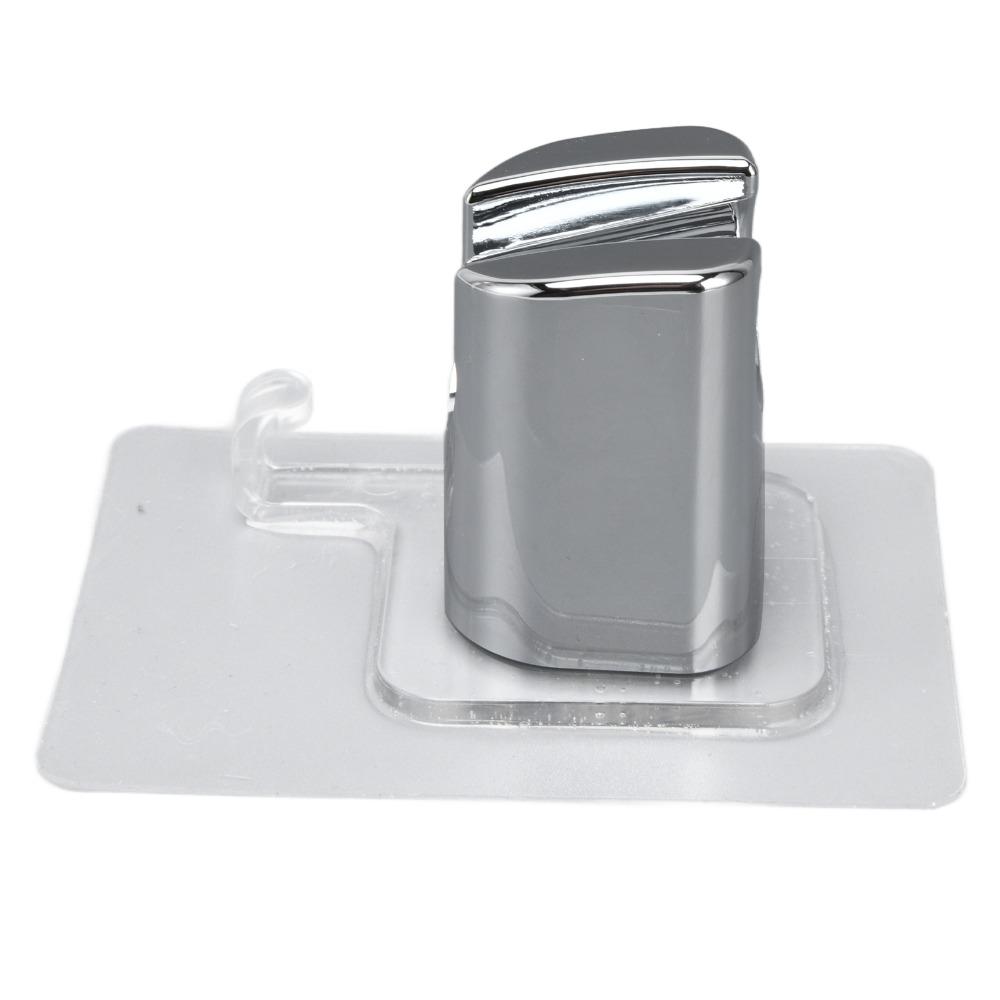 Adhesive Shower Head Holder ABS Material Shower Sprayer Hanger Shower Head Accessory  Home Use