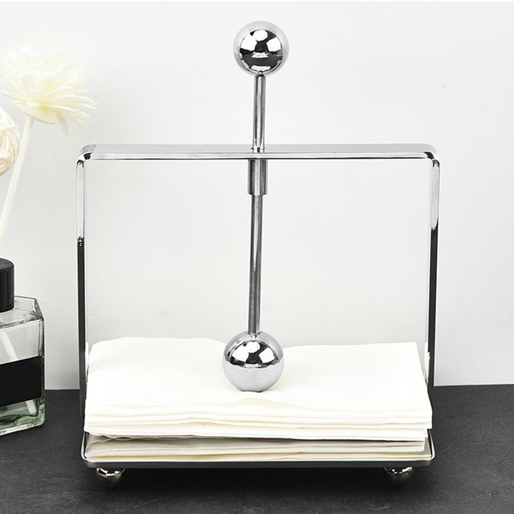 Napkin Holder Table Paper Towel Holder Smooth Surface Practical Tissue Holder Napkin Stand for Bar Dinning Table Restaurant