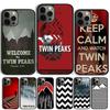 Twin Peaks Fire Walk With Me Coque Shell For iPhone 17 Air 15 16 14 13 12 Pro Max 11 Pro Max Plus Phone Case Cover