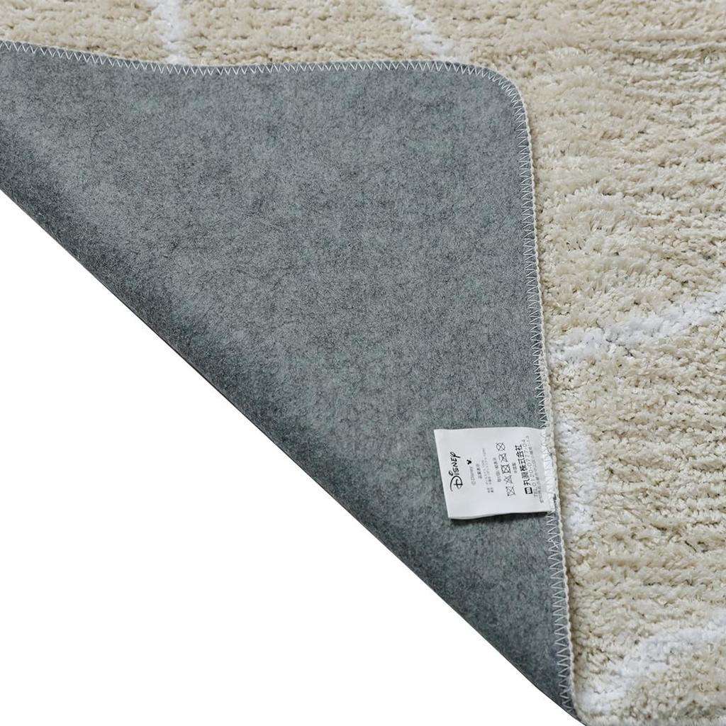 Marushin Rug, Medium, Disney Mickey Mouse, Mickey Line Shape, Character Design, Cute, Fluffy, Stylish, Non-Slip, 2225072500