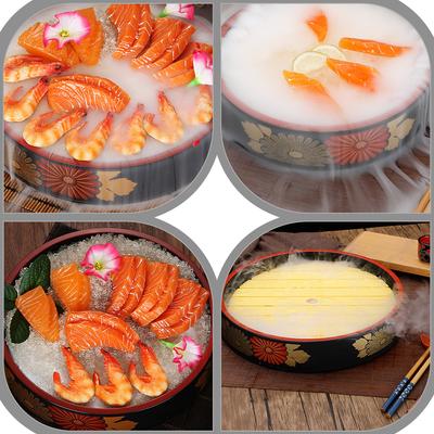 Sushi Serving Plate Tray Japanese Plates Sashimi Ice Dish Platter Bowl Rice Boat Wood Dishes Wooden Display Appetizer Dry Dip