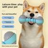 Pet Toys That Are Tough To Chew and Can Relieve Boredom, Barbell Shaped Dog Toys, Pet Self-entertaining and Sound-making Toy Balls