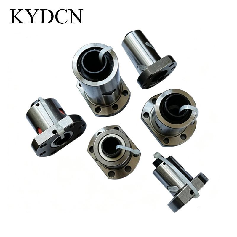 Ball Nut SFU1204 1604 1605 2004 2005 2010 2504 2505 2510 3204 3205 3210 Ballscrew Flange Nut CNC DIY Carving Machine Parts