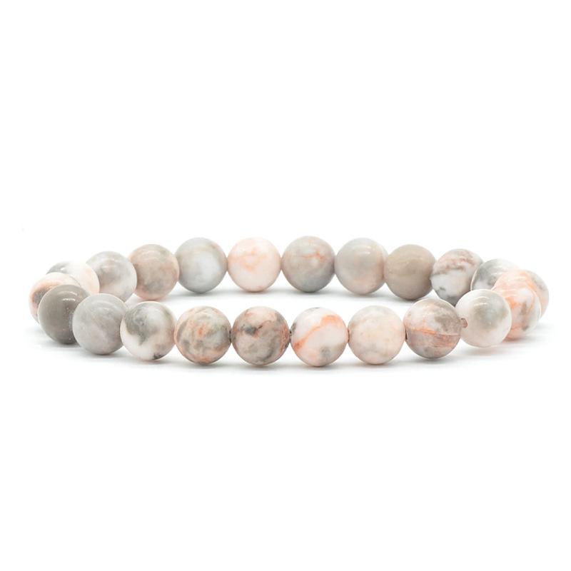 Fashionable Natural Stone Women's Bracelet Handmade Bead Bracelet Stone Bead String Bracelet Women's Jewelry