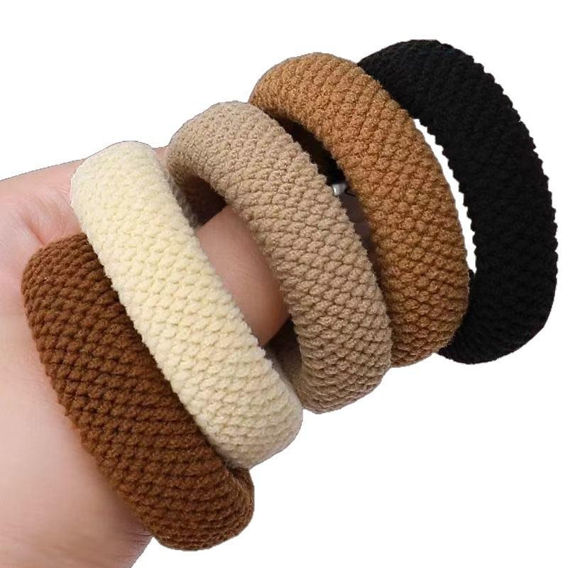 New Thick and Sturdy High-elasticity Hair Band for Tying Hair Elastic Hair Tie for Hair Fixation Durable Without Seams Hair String
