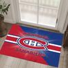 Montreal Canadiens Design Crystal Velvet Carpet Cozy Non?Slip Printed Rug For Bedroom Living Room Entrance
