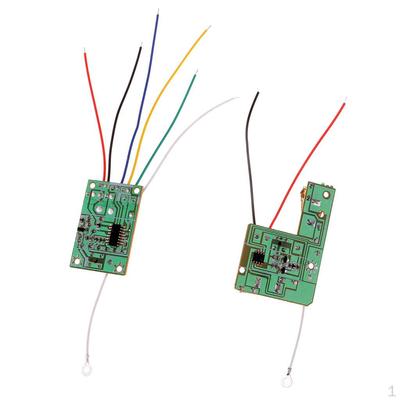 27MHZ 4CH Fernbedienung Empfänger Sender Bord mit