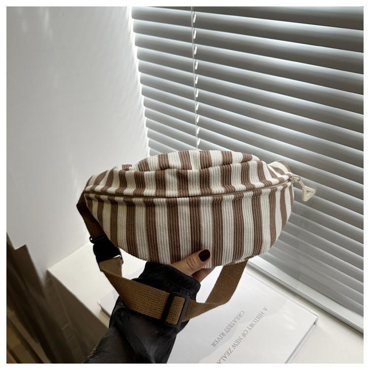 Trendy Korean Style Women s Shoulder Sling Bag Casual Chic Nylon Crossbody Purse белый