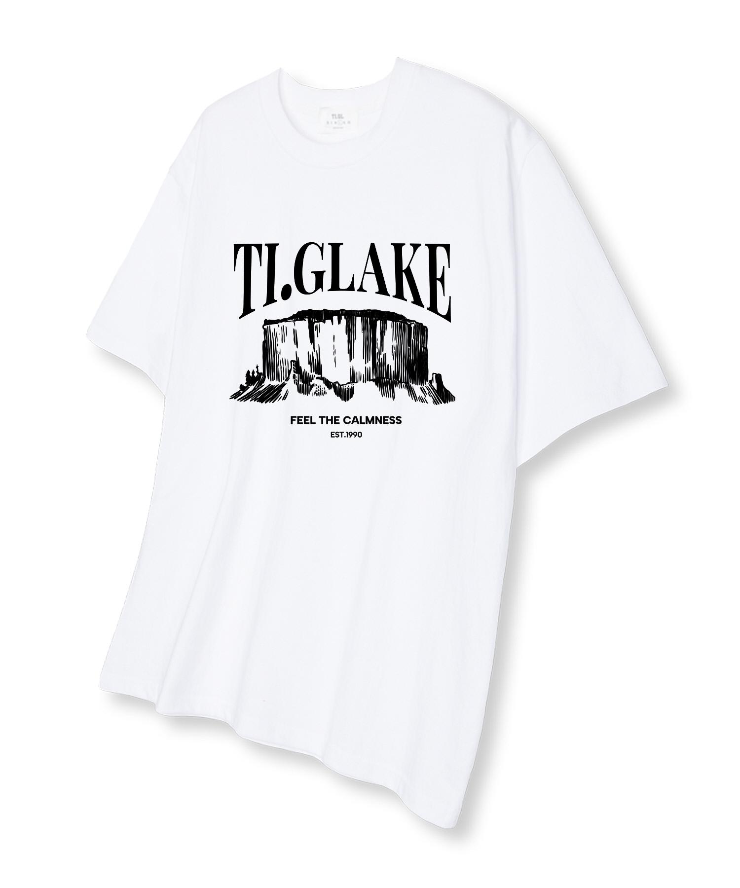 Tee Glake Cliff Oversized Short Sleeve T-Shirt White L