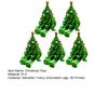 Articulated Christmas Tree Shelf Sitter 3D Printed Christmas Tree Desktop Figurine with Movable Joints Cute Holiday Desk Decor for Room Office