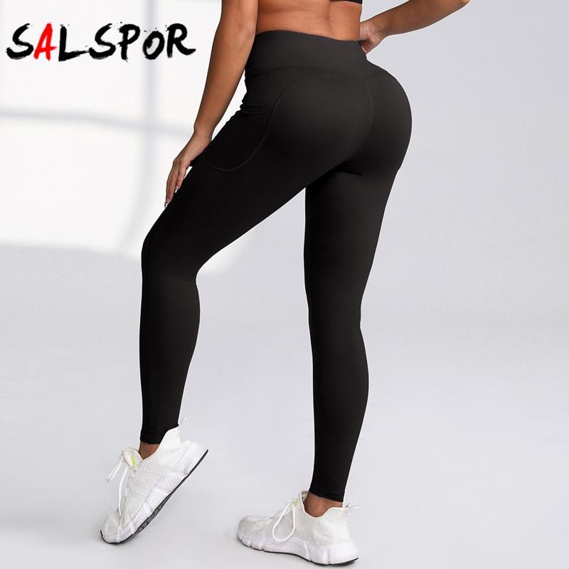 Dámské legíny s vysokým pasem s kapsou Ideální na cvičení i pro každodenní nošení