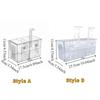 Highly Transparent Fish Breeding Box Acrylic Suspension Aquarium Isolation Box Double Layer Hatching Incubator Guppies Breeding