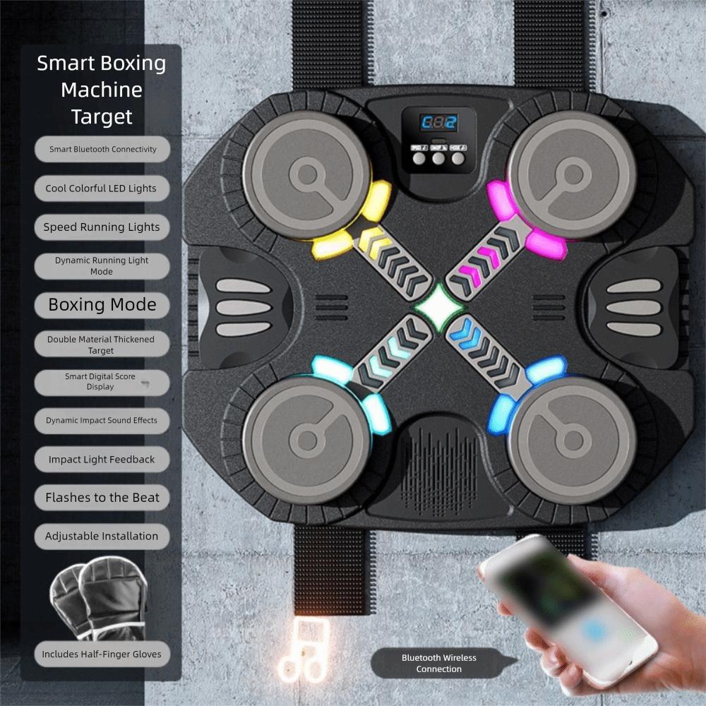 Bluetooth Connection Smart Music Boxing Machine Intelligent Scoring Target Friend Party