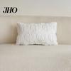 Super Soft Velvet Pillow Covers Pumpkin Pattern Pillowcase Solid Color Hide Zipper Wool Fabric Case Halloween Cushion Cover Home Decor Back