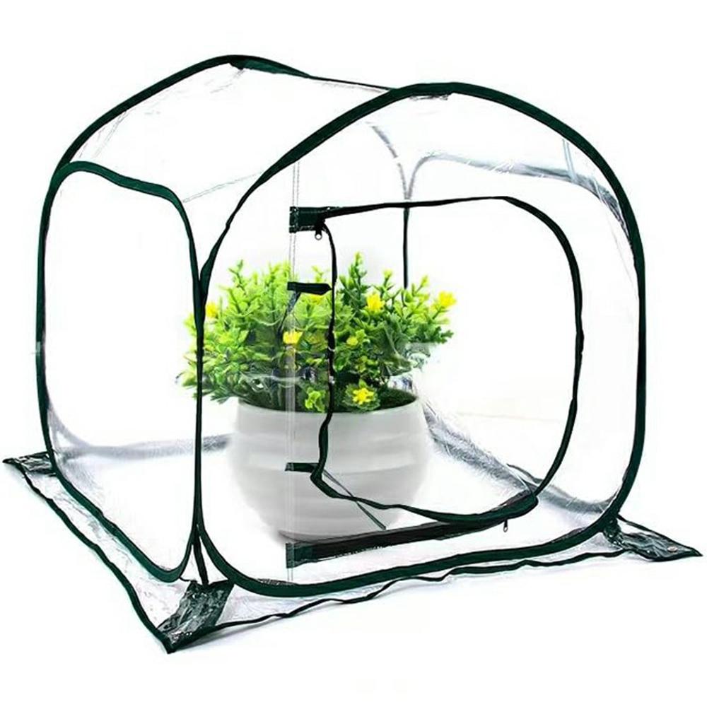 Foldable Greenhouse Mini Portable Plant Shelter Garden Grow House Outdoor Indoor Warm Cover for Balcony Patio
