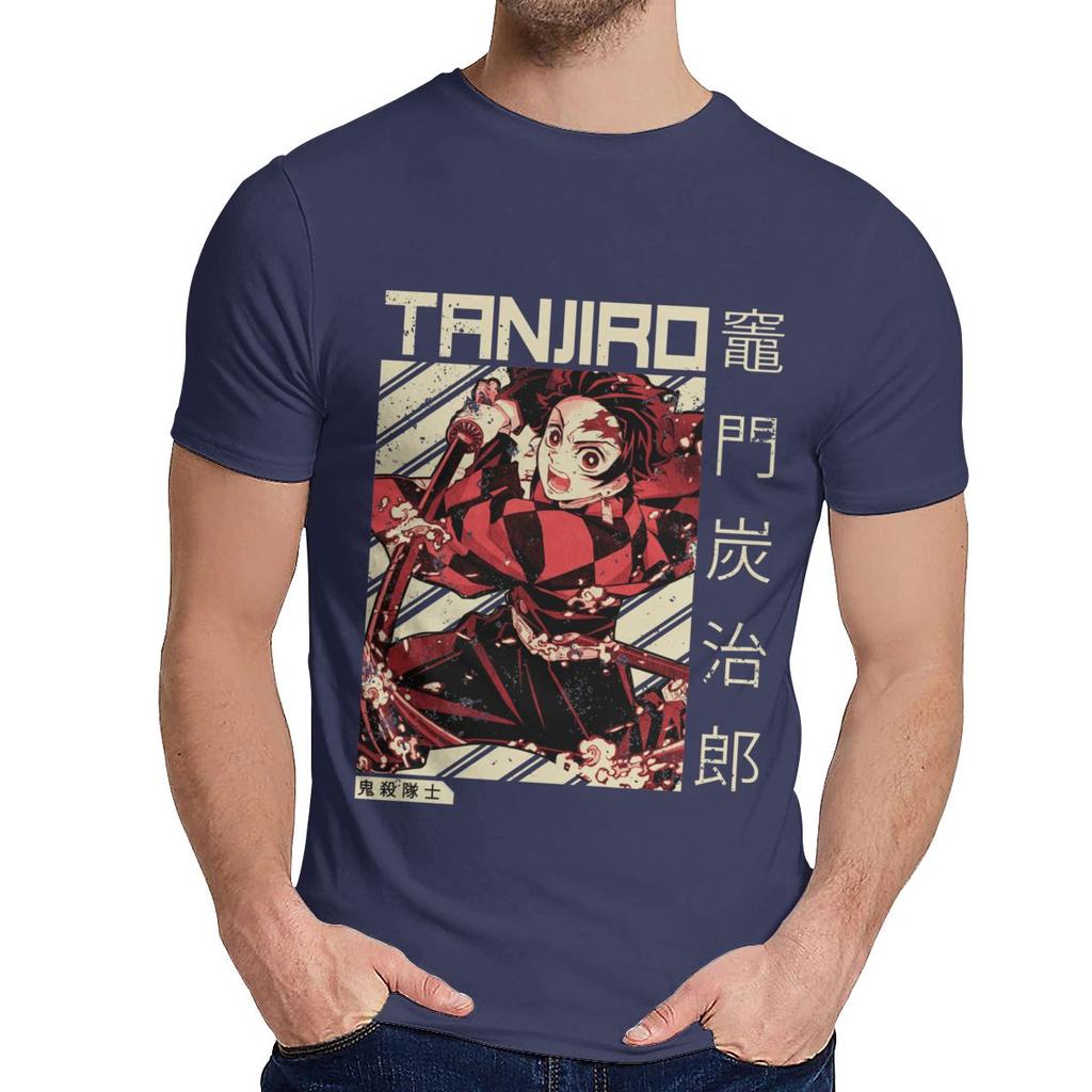 Popular Demon Slayer Kimetsu No Yaiba Anime Shirt Homme Tee Shirt For Man Soft Great T
