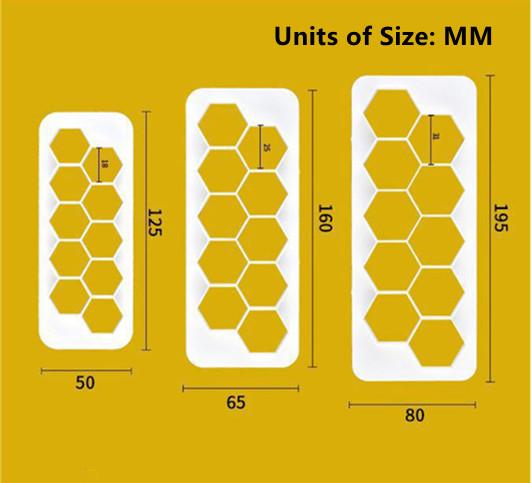 

3 шт., формочка для печенья в форме геометрической фигуры из помадки, круглая форма для торта, ромбовидная форма для печенья, кондитерские украшения, инструменты для выпечки шоколадный