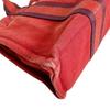 Hermes Fool Toe PM Handbag Canvas Red Unisex Used