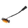 4pcs 12V Super Bright LED Grill Light Car Amber Light Waterproof Fit for Toyota Tacoma TRD Pro Grille Light with Harness WireGood product