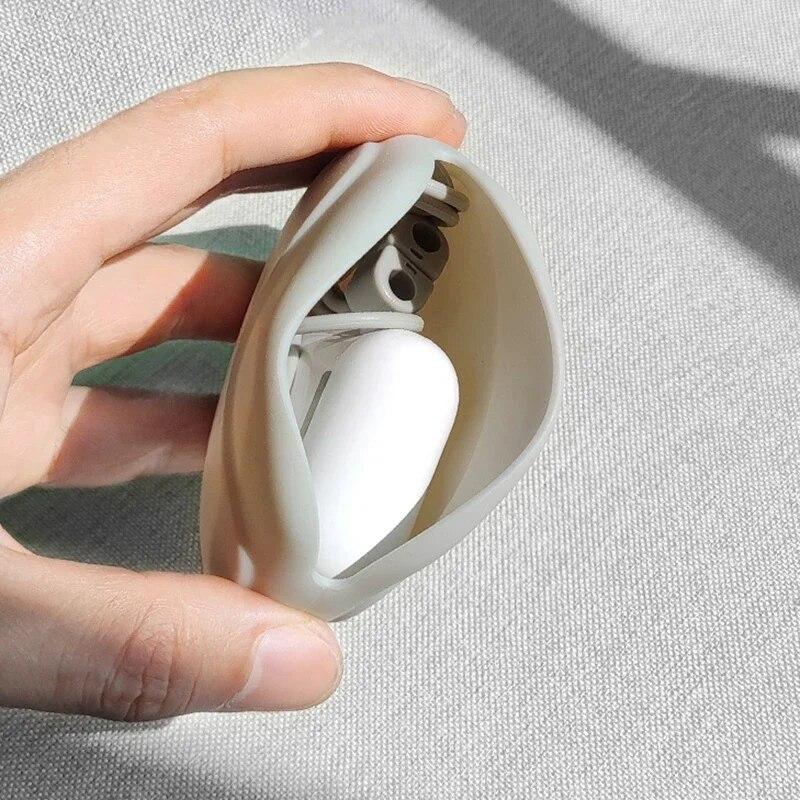 2 počítače Silikonový datový kabel Úložný box Mini Krabička na klíče Rtěnka Mini Úložný sáček Zelená Světle Šedá Červená