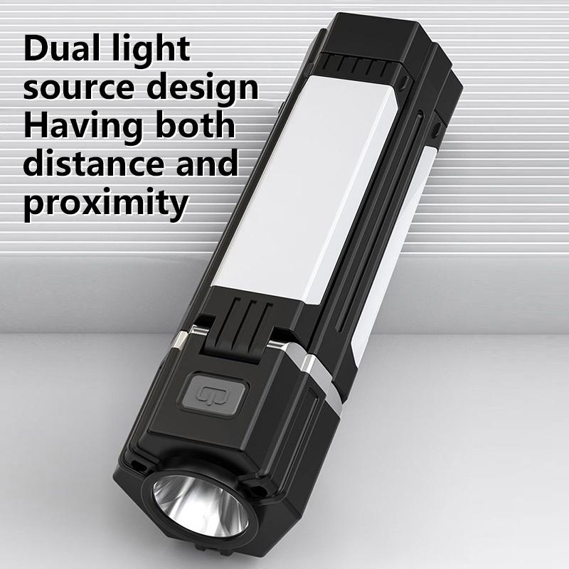 Rechargeable Outdoor Camping Light Tent Lamp Portable Foldable Flashlight Emergency Power Bank Work Floodlight