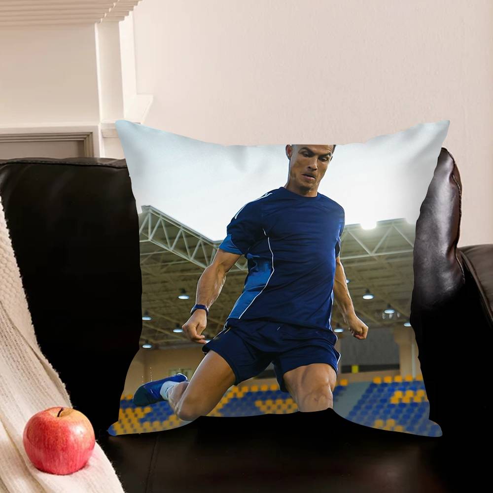 C-Cristiano-O R-Ronaldo-O Kussensloop Voor Sofa Kamer Kantoor Decor Afdruk Beschermer Kussenhoes Valentijnsdag Cadeau Op Maat