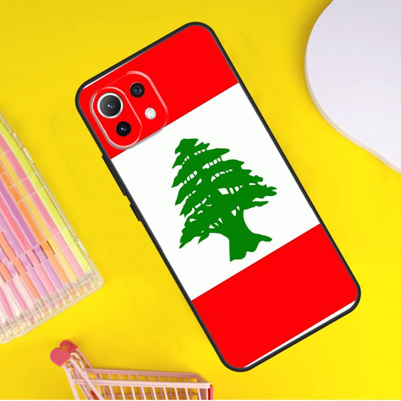 Lebanon Flag Cover For Xiaomi 14T Pro 11T 12T 13T 13 14 Ultra POCO X7 Pro X3 X5 F3 F5 F6 M6 X6 Pro Case