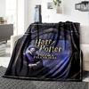 1pc Harry Potter and the Sorcerer's Stone Flannel Blanket - Soft Warm Throw for Home, Office, TravelL1360