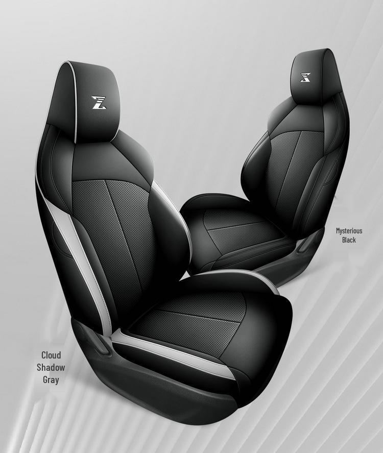 Oshan Z6 Universal Full Leather Car Seat Cushion, All-Season Model