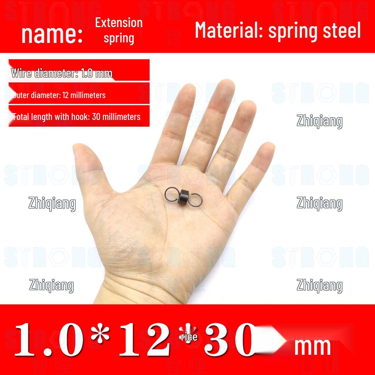 

Коллекция пружин растяжения: Пружины растяжения для раздвижных дверей и духовок, различных размеров, диаметр проволоки 1,0 мм