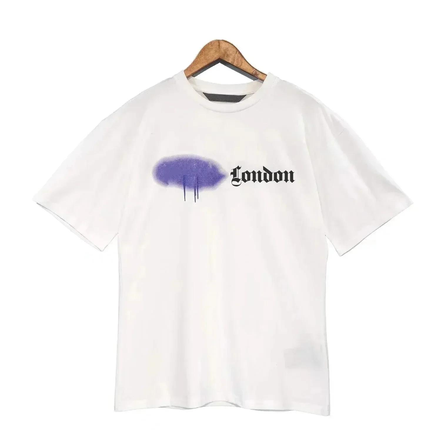 

Summer Casual Wear for Men and Women Angel Letter T-shirt Fashionable Short Sleeved T-shirt Round Neck Cotton Top 3XL