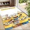Minions Adventure Begins Carpet Rug Soft Washable Antislip Home Living Room Sofa Mats Personalized Christmas Rug