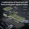 For iPhone 17 Pro Case Camshield Kickstand TPU + PC Anti-Slip Phone Cover