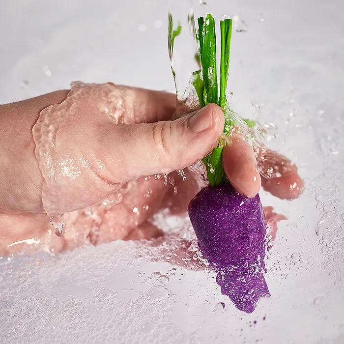 [LIMITED] Baby Rainbow Carrot Purple 40g - Reusable Bubble Bar/Bath