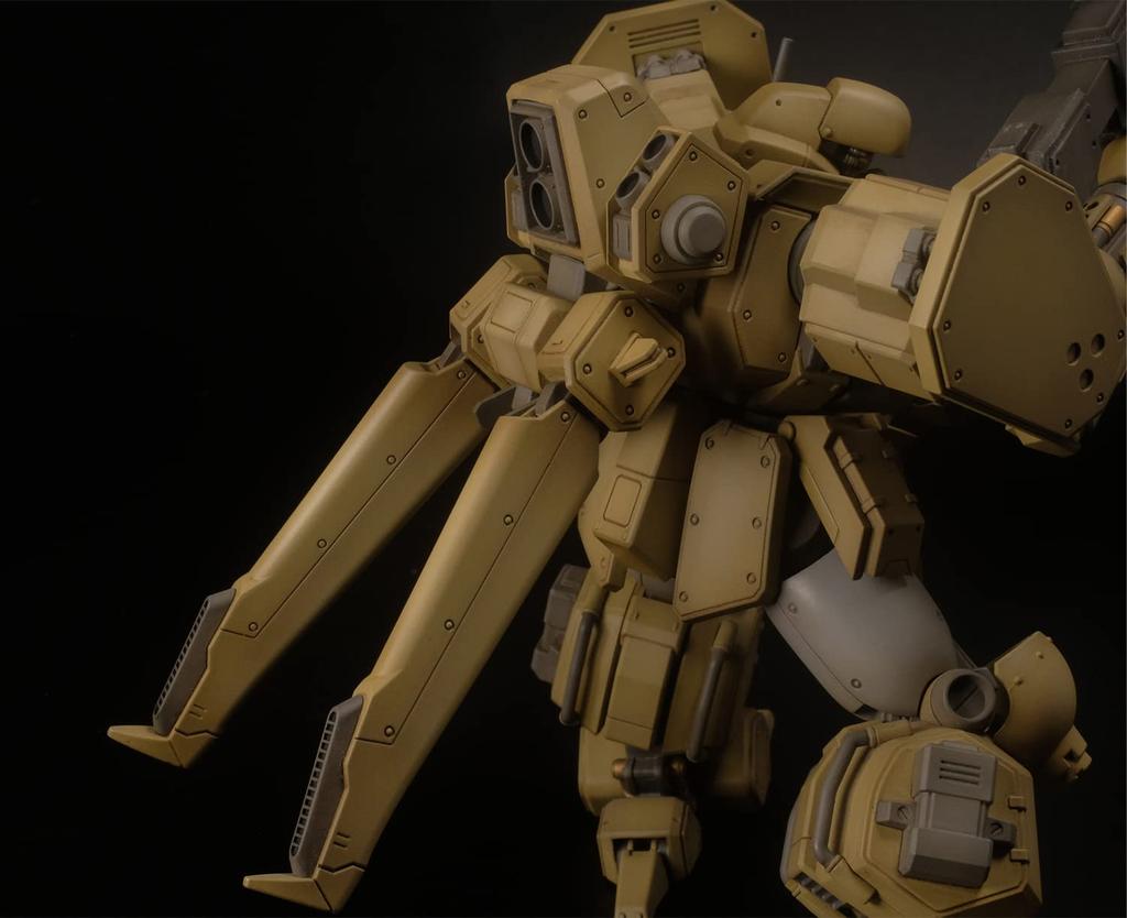 PM Office A Heavy Machine Soldier Raynos Raynos Combat Renewal Approximately 150mm Scale Plastic Model Molded In Dark Yellow AS-5E3 (Ground Version)