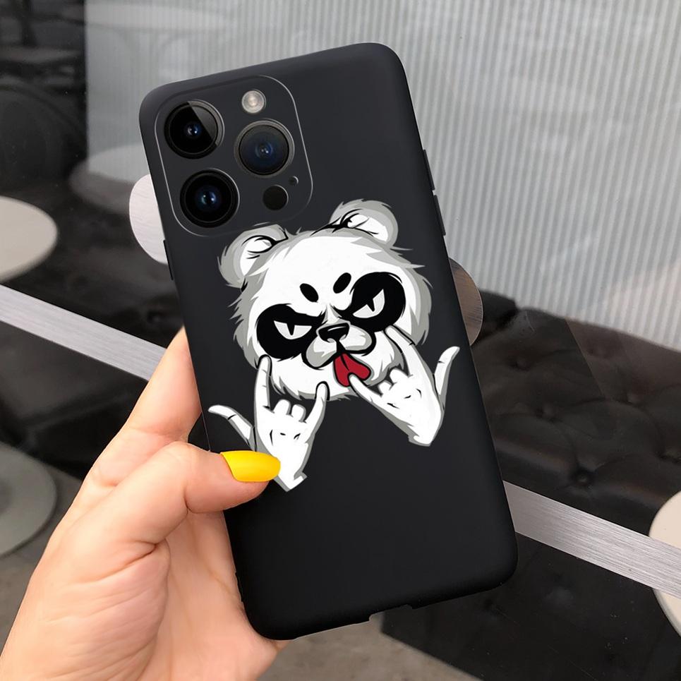Cases For iPhone 14 Pro Max Case Apple iPhone 14 Pro 14Plus Astronaut Dragon Cool Style Back Cover Matte Ultra Soft Sikilly Capa