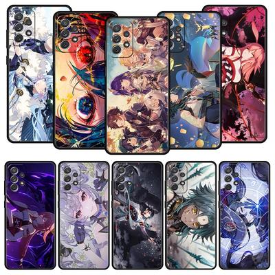 Genshin Impact Telefoonhoesje Voor Samsung Galaxy A13 A51 A71 A41 A31 A21S A11 A01 A03S A12 A32 A52 A22 A23 A33 A53 A73 5G Zachte Cover