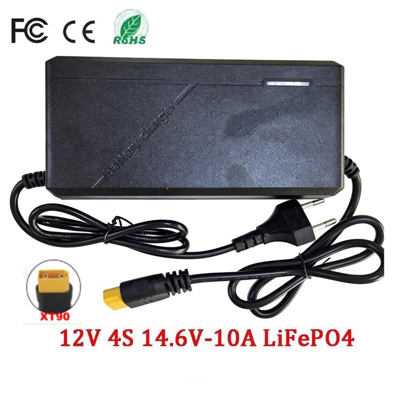 14.6 29.2V 5A 10A Lifepo4 Charger 12V 24V 4 8S 5 10A LiFePO4 High-quality 110-240V EU Charger For Lithium Iron Phosphate Battery