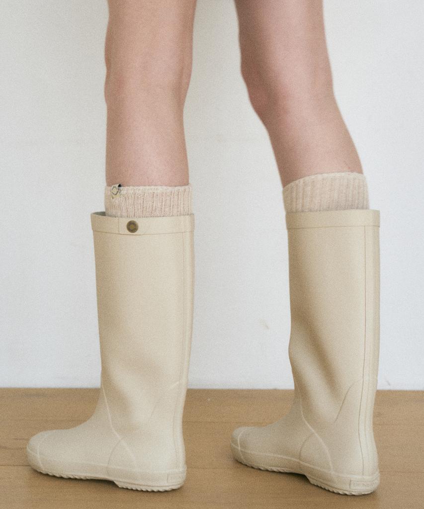 Bensimon Bsm Rain Boots Long - Sand Beige