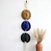 Length 160cm Wall Hanging Hat Organizer Boho Macrame Hat Hanger  Daily Cap and Headwear Tidying