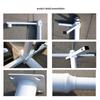 Zhi Zhou C Outdoor Stainless Steel Camera Pole Bracket CN Plug (adapter Included)