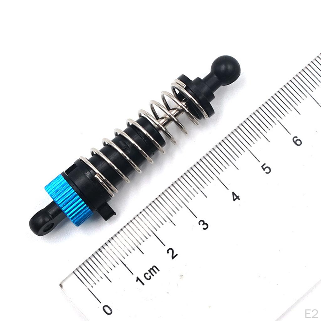 2x 1:18 Plastic Front Shock Absorber for Model Buggy Trucks DIY Parts