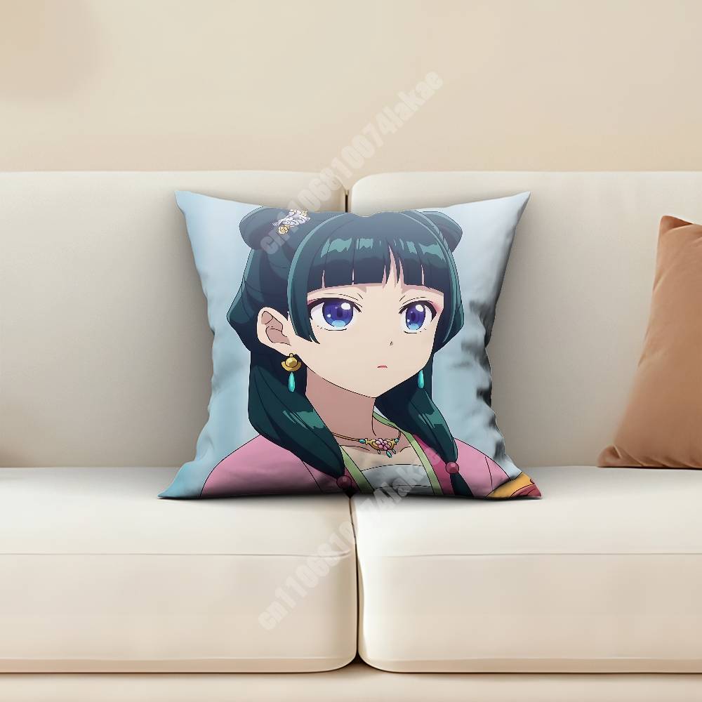 Maomao The AApothecary DDiaries Pillow Cover Cushion Case Sofa Couch Modern Apartment Decor Family Furnishing