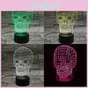 Fantastic 3d Acrylic Night Light Touch Lamp With Colorful Glow Perfect For Bedroom And Gifts
