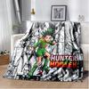 HUNTER X HUNTER Wurfdecke Anime Weiche Decke Leicht Warm Cartoon Decken für Kinderzimmer Schlafzimmer