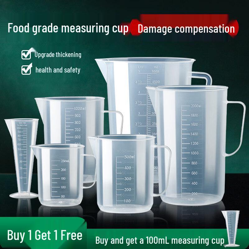 ZISIZ Plastic Measuring Cup with Scale
