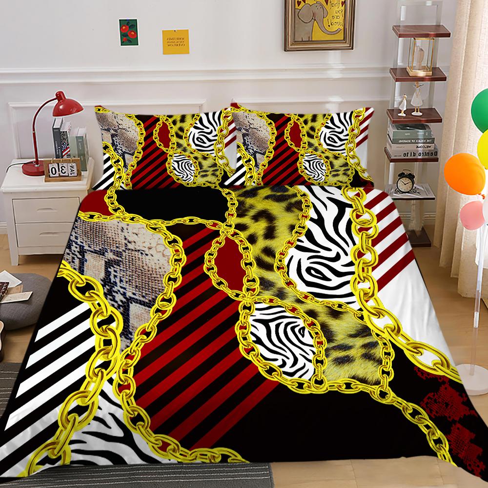 Classic Luxury Series Bedding Set Luxury Duvet Cover and Pillow Case 2/3 AU240 * 270 Washable and Quick Drying Bedding Sets