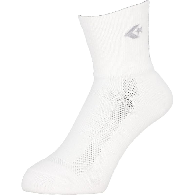 

[Converse] basketball socks cushion socks Antibacterial and deodorizing CB142051 White x gray 25.0 cm-27.0 cm