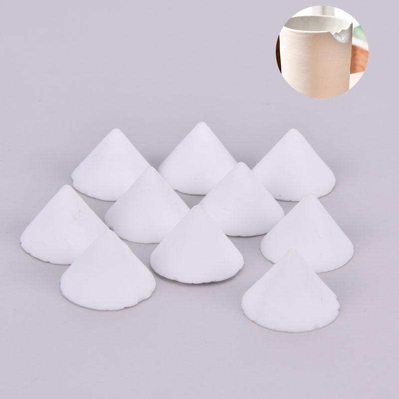 10Pcs/Set Moveable Nails Ceramic Refractory Support Nails High Temperature Tools