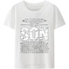 Travel Unisex Crew Neck Tshirt Cotton In Memory Of My Son Always Loved Never Forgotten Forever Missed Classic For Him Teeshirt